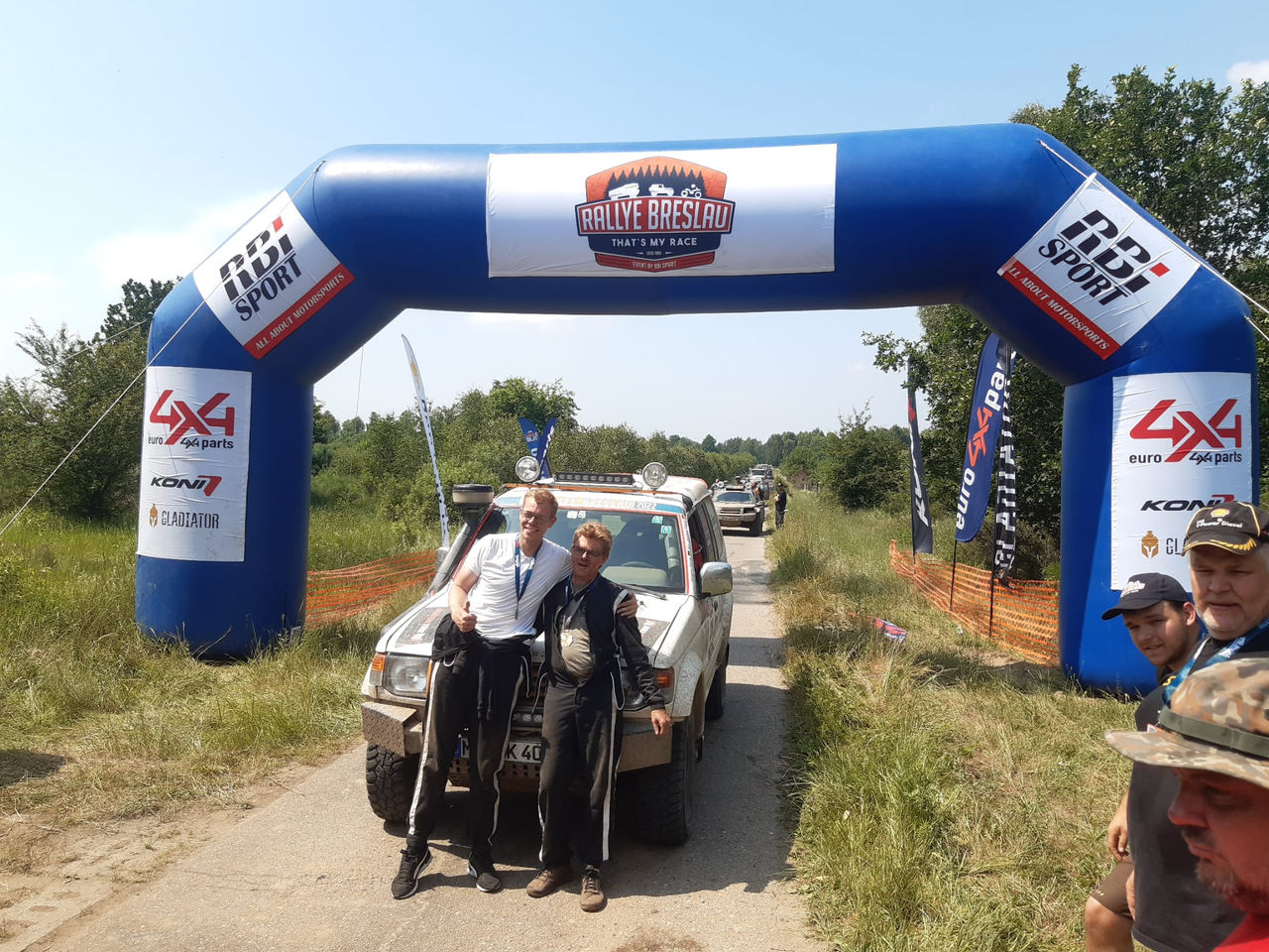 Das Storchen Racing Team mit General Tire bei der Rallye Breslau 2022