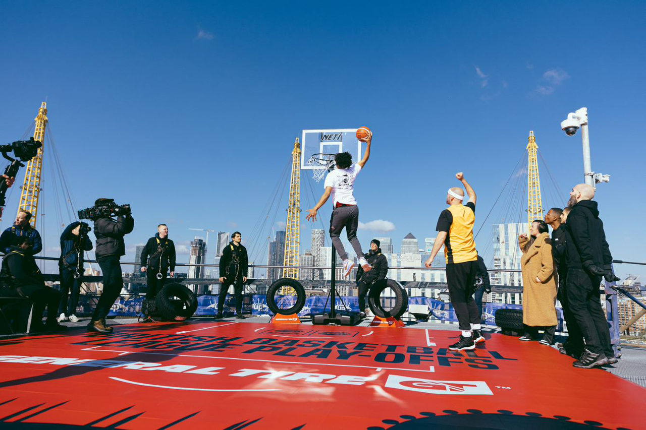 General Tire kooperiert mit British Basketball für Slam Dunk Showstopper