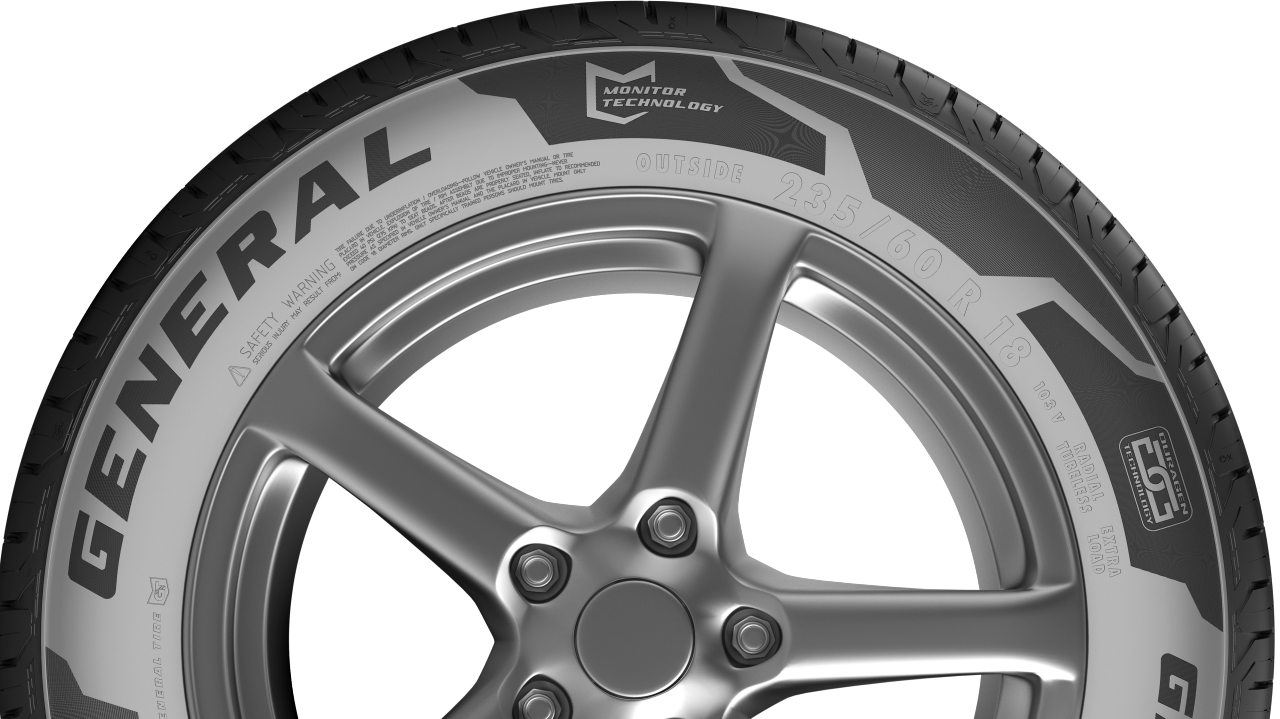 General Tire Monitor Technology at Grabber GT Plus